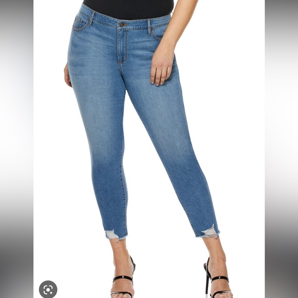 sofia by sofia vergara Jeans Sofia Vergara Rosa Curvy Ankle Jeans 6